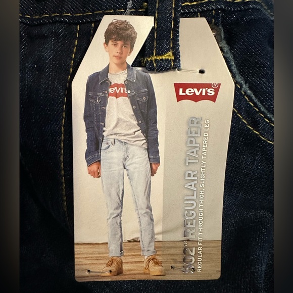 Levi’s Boys 502 Regular Taper Jeans - Picture 4 of 4